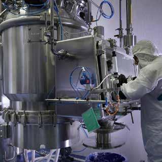 Hyaluronic Acid (Active Pharmaceutical Ingredient) THE HANa PRODUCTION FACILITIES An innovative and patented manufacturing biotech process for the production of sodium hyaluronate (HANa) has been