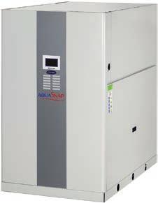 Heat pumps and water-cooled chillers Cooling
