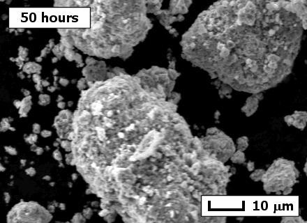 we assume that after 200 hours of milling, milled powder consists of single domain particles, coercivity can be expressed in the form HC K I S, (1) Fig.