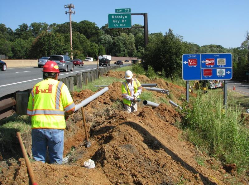 Tolling Infrastructure Construction Update Construction kicked off with groundbreaking in August 2016 Construction activity includes: Eight overhead electronic toll collection gantries on I-66