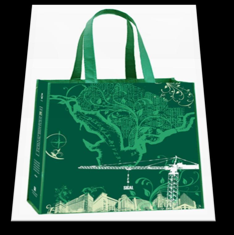 SIGAL Construction Bags Promote Green SIGAL created a marketing program called the green printing partnership.