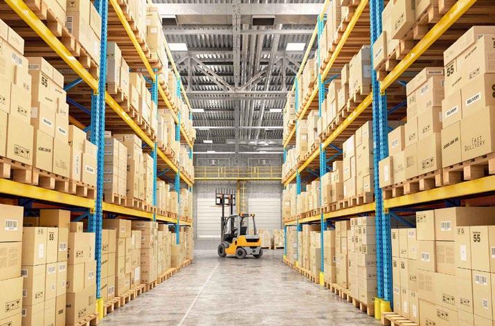 WAREHOUSING HIGH-SECURITY TEMPERATURE CONTROLLED OVERSIZED MACHINERY AND SKIDDED FREIGHT TO FRESH AND FROZEN CARGO WITHIN 500 MILES OF MORE THAN 200 MILLION PEOPLE From de-stuffing containers to