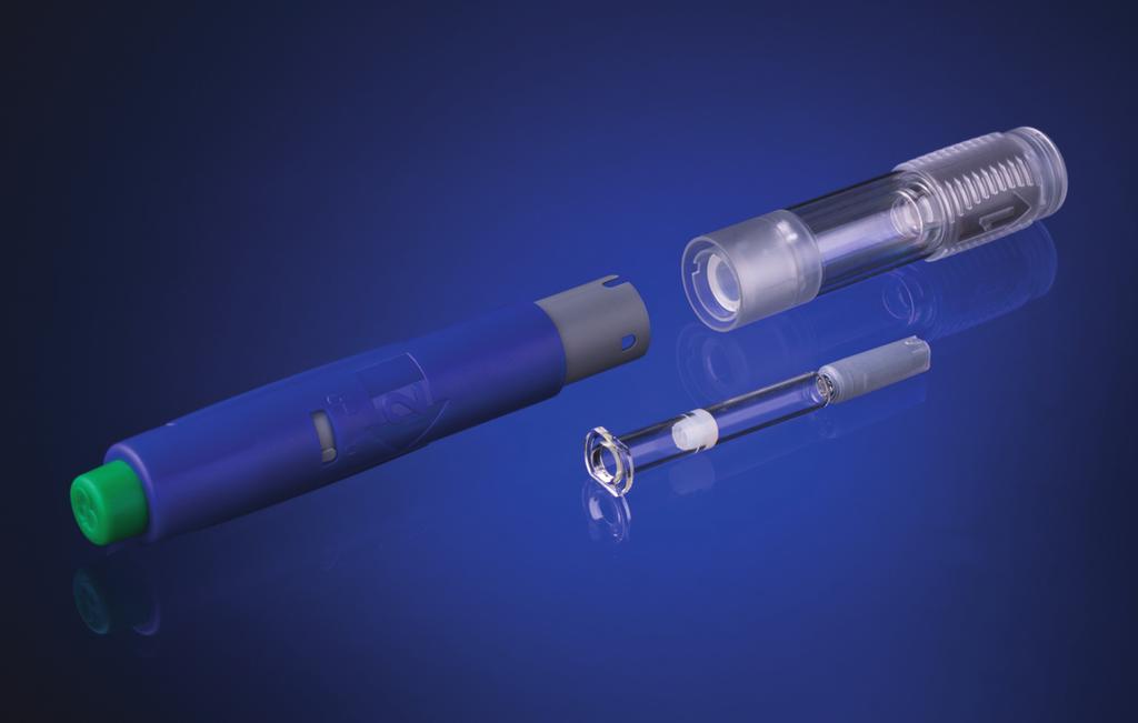 Figure 2: Disposable auto-injectors, such as West s ConfiDose auto-injector system, can overcome much of the inherent variability associated with glass syringes, including dimensional variability.