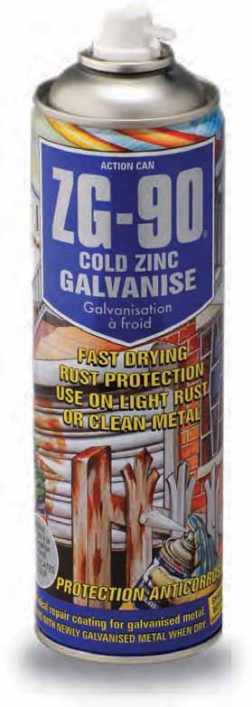 111-Trichloroethane based products LUB20 Cleaners/Degreaser Repair coating for newly galvanised metal Extremely fast drying Long term protection