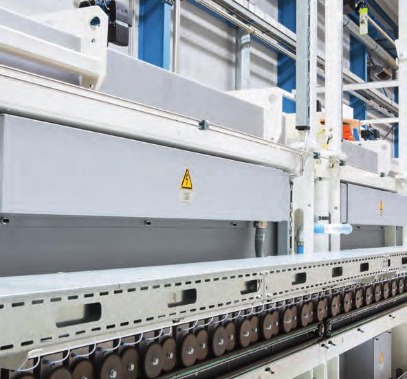 Electric heating systems Such systems are heated by means of heat-resistant wire coils wound onto ceramic support tubes arranged above and below the furnace roller conveyors.