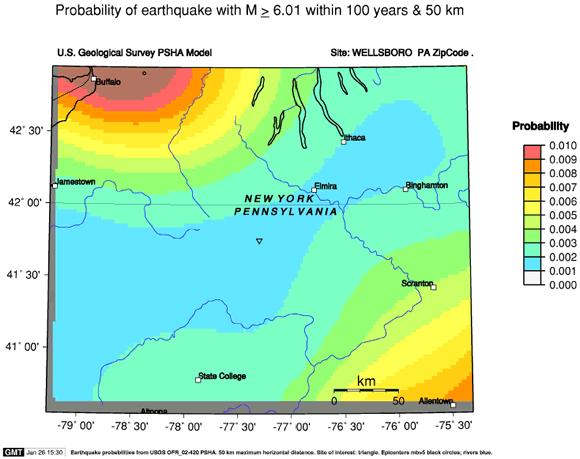 Earthquake prone areas Daily night time outgoing