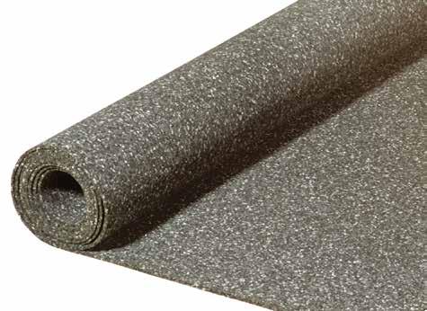 Impact Sound Insulation 143 3912 3912 consists of PUR-bonded PUR foam.