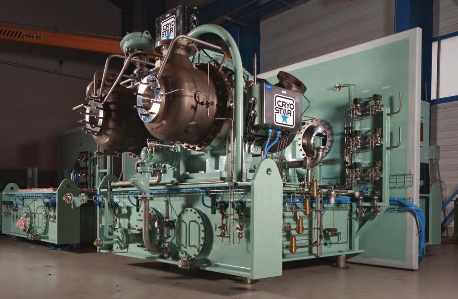EQUIPMENT AND SOLUTIONS FOR LNG AND LBG Turbo expander/compressor for