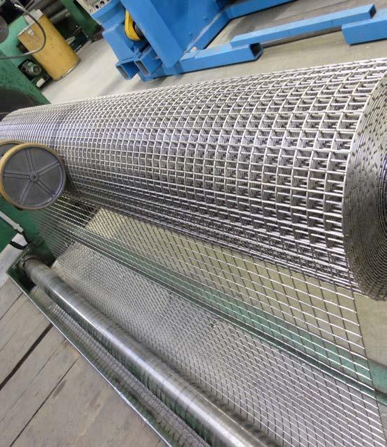 Inventory We can ship stainless steel and galvanized steel welded mesh from stock. Detailed information available on www.dwt-inc.com in the section welded wire mesh.
