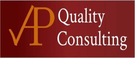 AP Quality Consulting works with you to provide a custom solution ISO 9001, ISO/IEC 17025, AS6081, AS5553, AS6171 (in development) Quality auditing and management of internal audit program Corporate