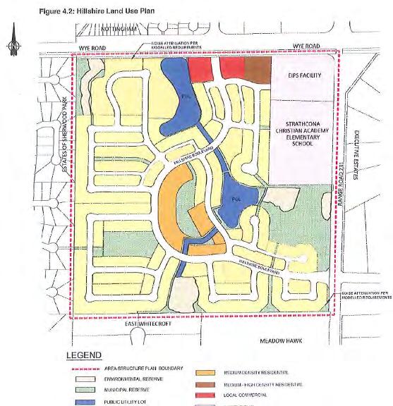 Hillshire Development Concept Timing: 2013-25+ Size: 129 acres Low density