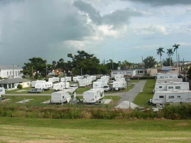 Figure 2: The RV Campground at the Torry Island Marina Area in the City of Belle Glade Figure 2 shows the Torry Island Marina Campground in its current state.