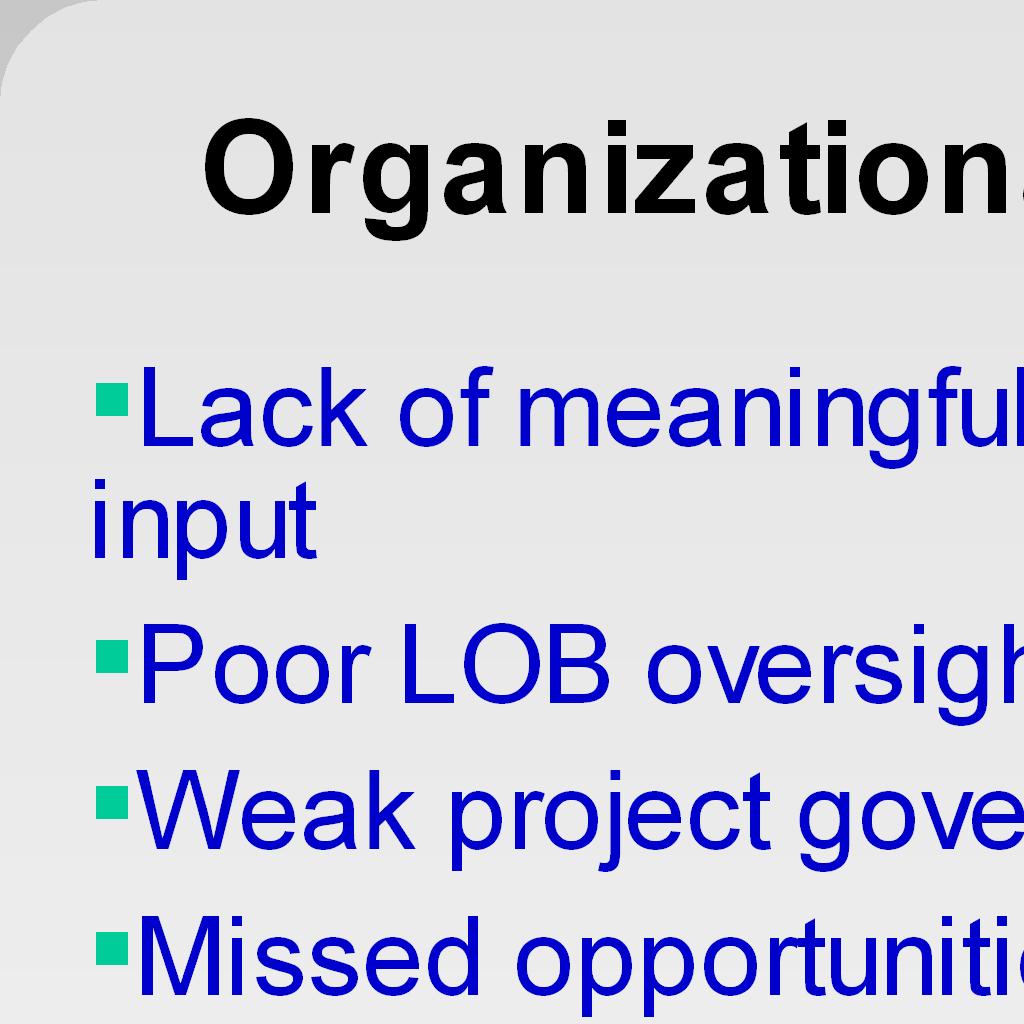Organizational