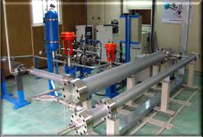 A process heat exchanger developed which connects VHTR and hydrogen production system is tested in the gas loop.
