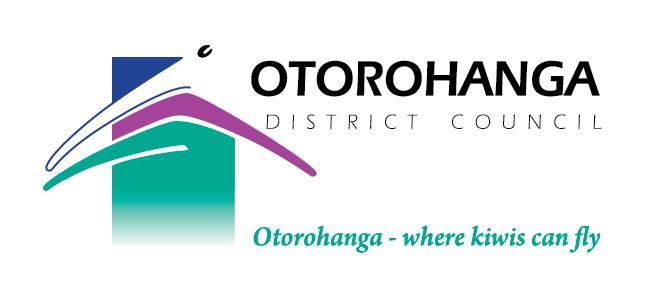 Otorohanga District Council AGENDA 15 September 2015 10.