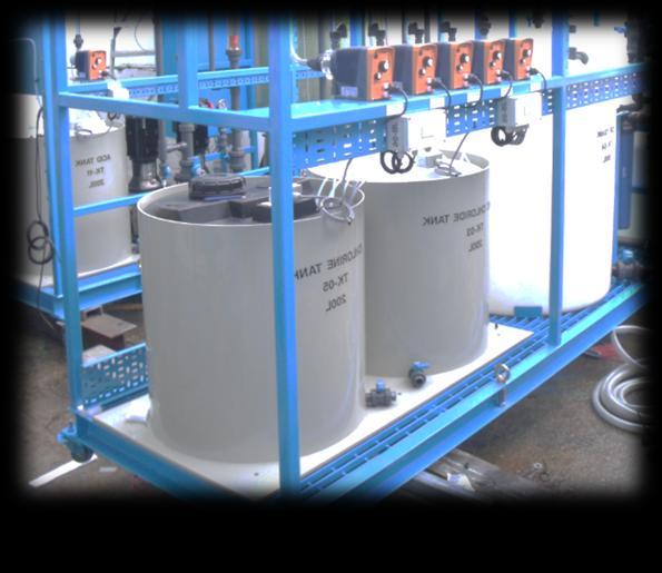 Process Design Pre-treatment & Chemical Dosage The raw seawater is supplied to an appropriate pre-treatment system by RO feed pump.
