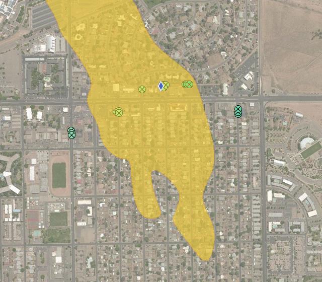 Progress In Plume Definition and Contaminant Extraction Location of Conceptual Section West Conceptual Section Along Gibson Blvd.
