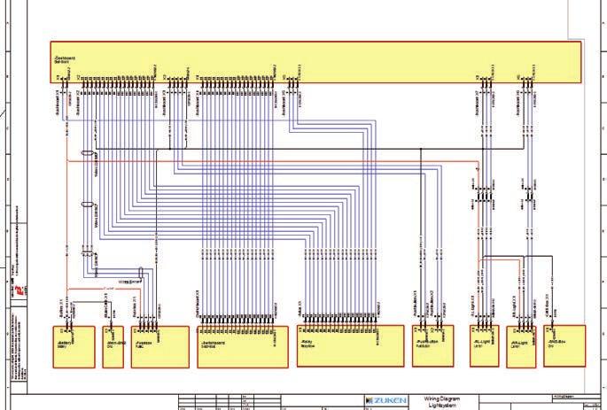 Design Design MCAD integration E 3.3D Routing Bridge enables companies to integrate their electrical harness designs with all major MCAD solutions.
