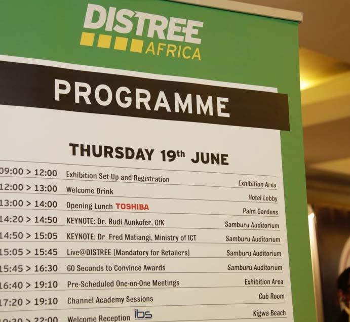 EVENT AGENDA DAY 1 TUESDAY, 10 JUNE 09:00 13:00 Set-up and Registration 13:00 14:00 Opening Lunch 14:30 17:40 Pre-Scheduled One-on-One Meetings 14:30 17:40 Retail Academy Sessions (optional) 18:00