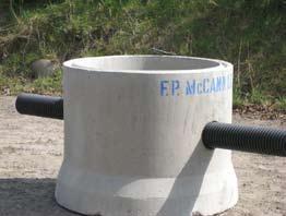 For information on manhole construction see Recommended Site work Practice Manhole Chambers FP McCann Easi-Pit PLANNING Receipt and Handling of Easi-Pits on Site 1.