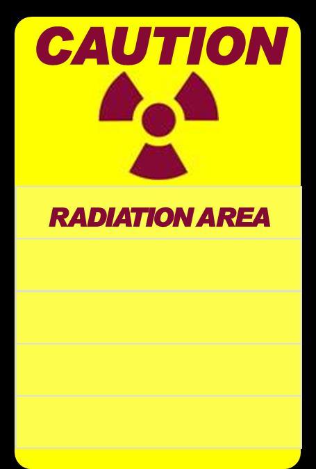 Definitions Radiation Area An area accessible to individuals where individuals may receive dose equivalent in