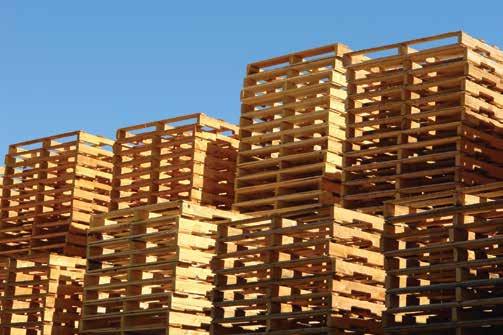 This pallet is used in many industries as it reduces product damage and increases load stability through its usual strong construction.