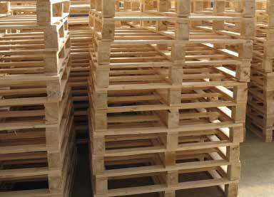 SPECIAL PALLETS & PACKAGING SPECIAL & ONE-WAY PALLETS DIMENSIONS To client specifications MATERIAL Both soft and hard woods STANDARDS To client specifications ADDITIONAL INFO Special pallets are made