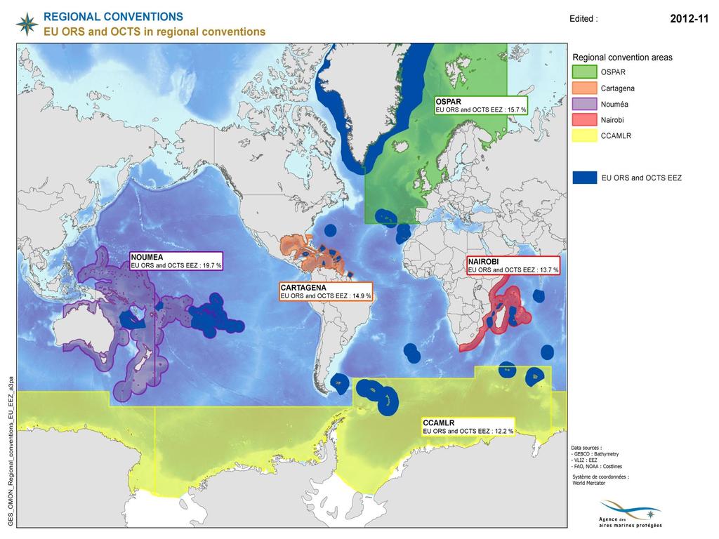 EU OR AND OCTS MARINE BIODIVERSITY -Major contributor to the world