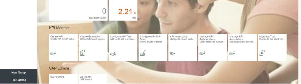 SAP Jam integrated to provide instant feedback on notifications and group activity Dynamic charts to provide high level,