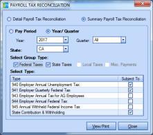 3 - Employer s Payroll Expenses: A summary report shows employer's contribution and employees' tax withheld and misc. deduction.