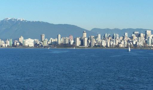 Observations Vancouver is fortunately situated -