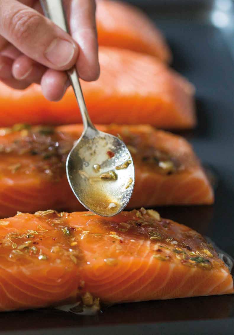 Scottish farmed salmon continued to grow its export value, to the extent that it remains Scotland s - and indeed the United Kingdom s - number one food export SSPO initiated round-table discussions
