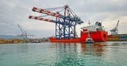 operates the first private container terminal in