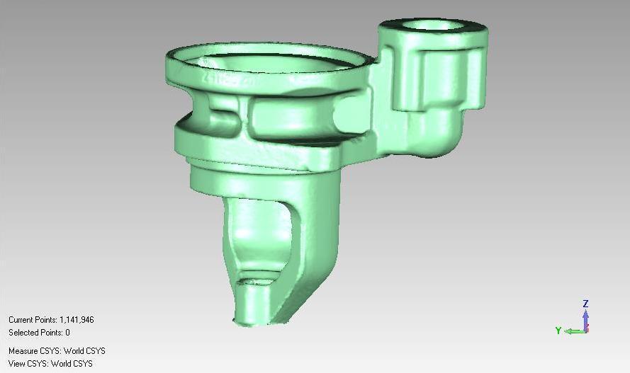 is designed for the model. The designed model is imported into casting simulation software for analyzing various casting defects and making the component defect free numerically. B.
