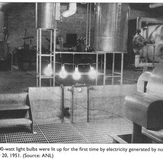 The first reactor generating electricity was a fast breeder: the EBR-I,