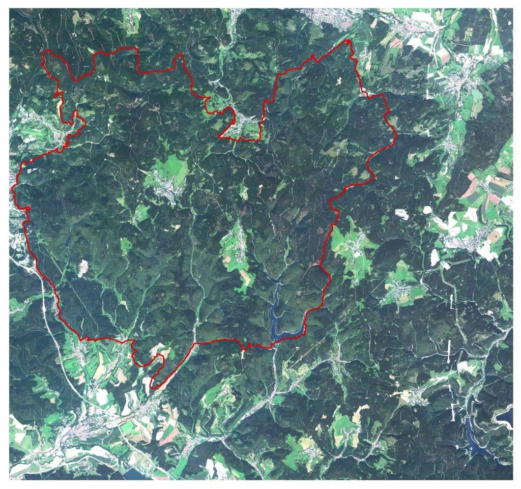 7 Case study - Biosphere Reserve Vessertal part of the Thuringian- Franconian highlands mountain ridge area with a system