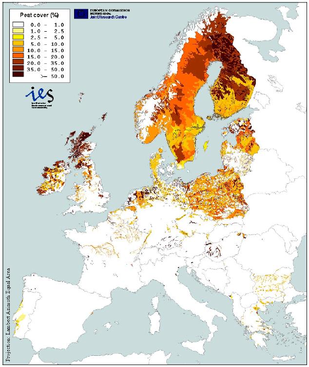 2006 Peatland use and greenhouse gas emissions CO 2 CH 4 N 2 O CO 2 CH 4 Aerated zone EU-25: 20% of soil C stocks in peat 7% peat area ~4%