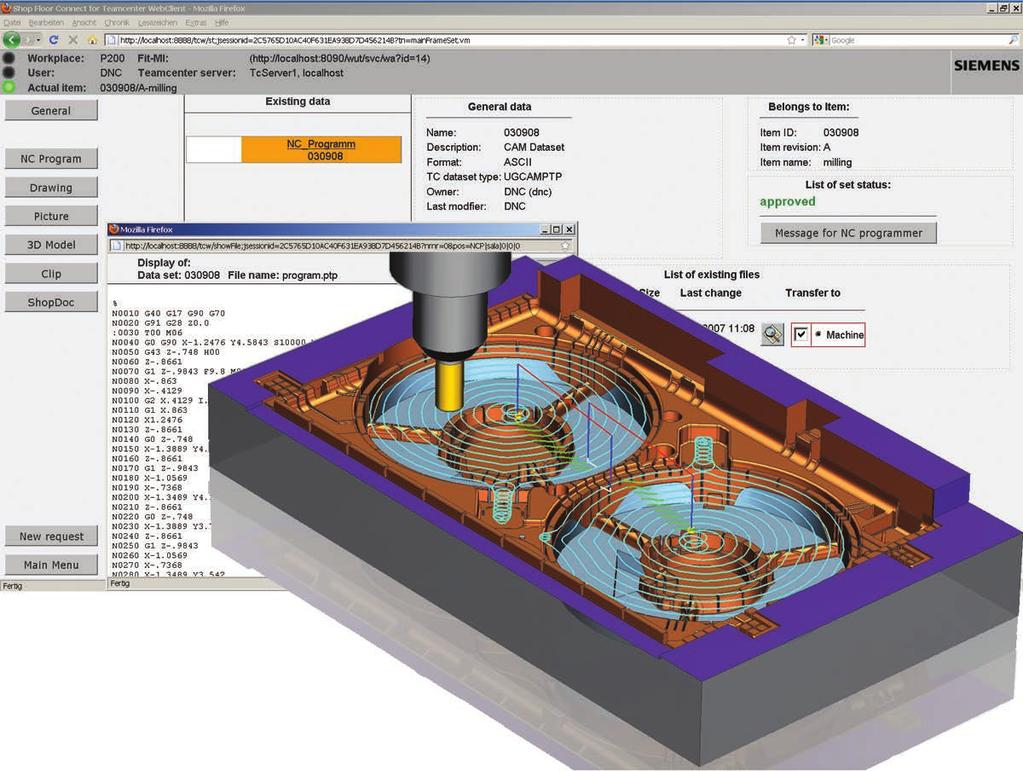 part manufacturing companies to accurately and efficiently define the manufacturing process plan and directly connect it to production systems.