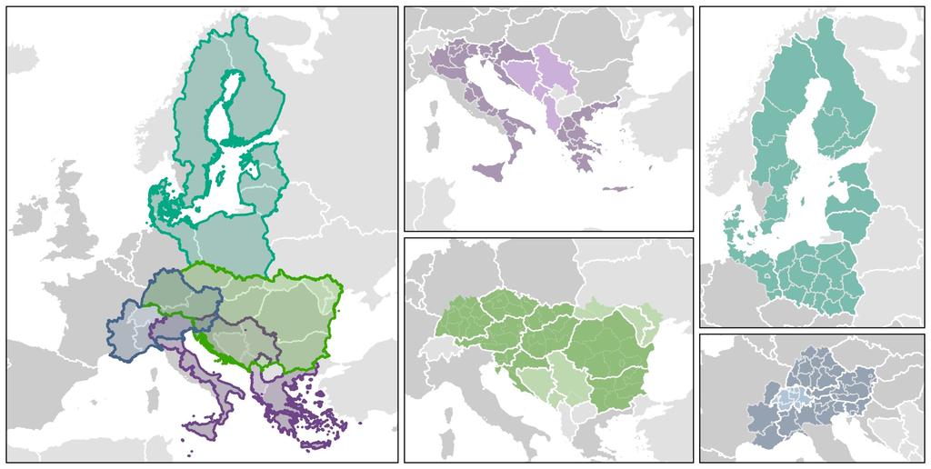 GEOGRAPHICAL COVERAGE EU
