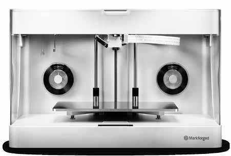 Markforged s Mark Two Industrial Strength 3D Printer is the only 3D printer on the market today that gives you the ability to go from CAD to strong, stiff parts you can trust to meet your