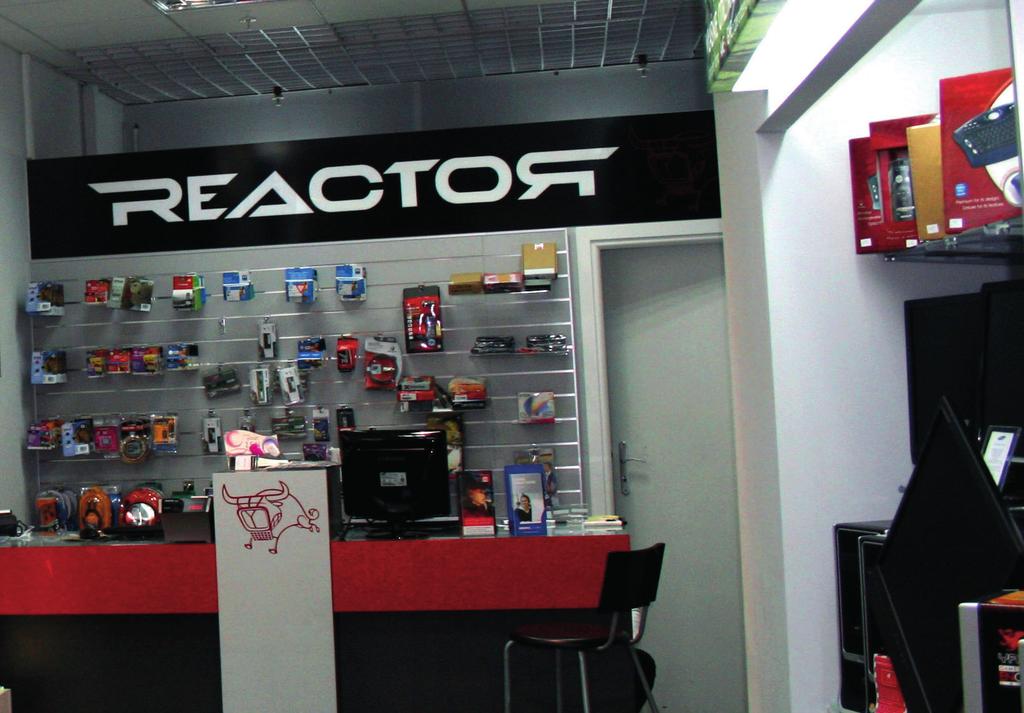 MORE THAN 10 YEARS ON THE MARKET The chain of REACTOR stores has been operating on the market since 2004.