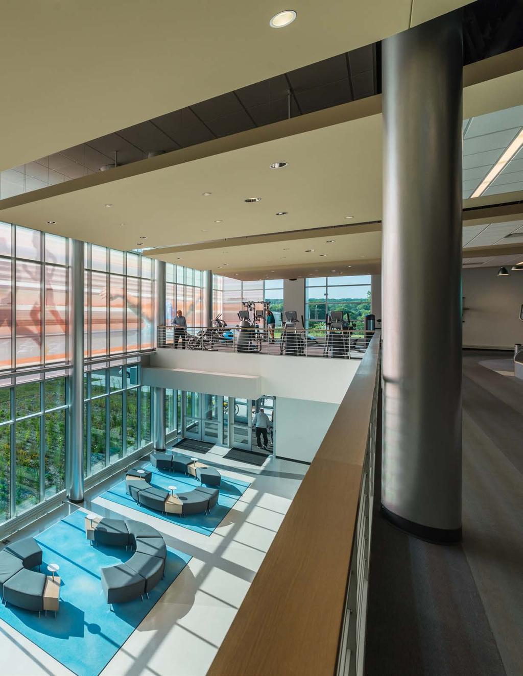 EDUCATION COLLEGE AND UNIVERSITY Whether in a lecture hall, student center, library, or sports complex, carpet can inspire in the learning environment while helping recruit some of the best