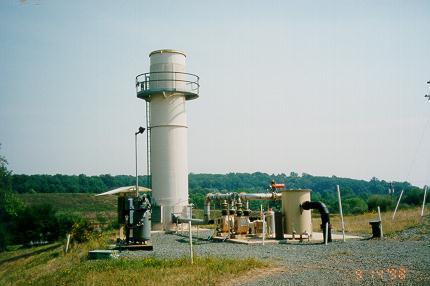 Landfill Gas Energy Projects: Introduction Landfill gas (50% CH4 + ~50% CO2 + ~1% other) is extracted from a series of collection pipes and wells using a blower system, then is treated according to