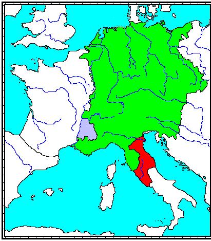 Germany Great Lords chose weak kings German Kings Intervened in Italy (Exploit