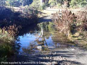 Symbol Photo 1 Ford crossing of sandy creek Photo 2 Ford crossing of alluvial (gravel) stream Key Principles 1.