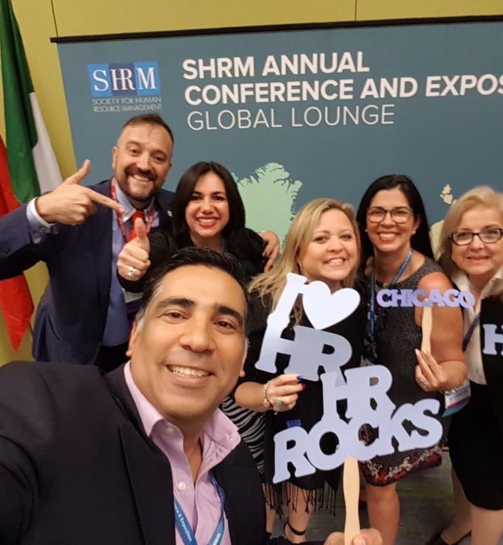 SHRM19 as an International Delegate Discounted registration pricing for global attendees (must be SHRM Global member) Access to the Global Lounge Network with global HR