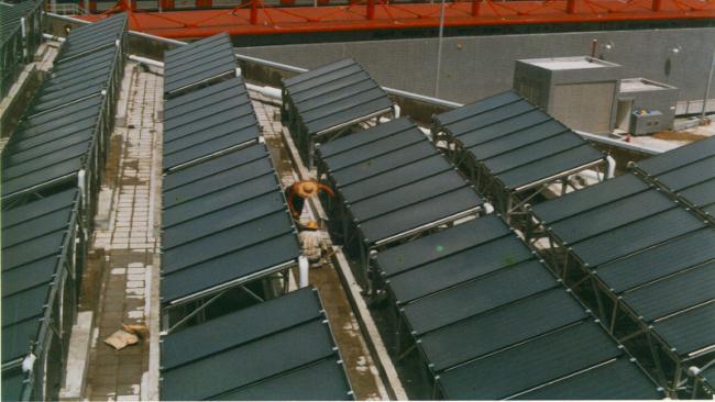 Example 2 Solar water heating installation - Sheung