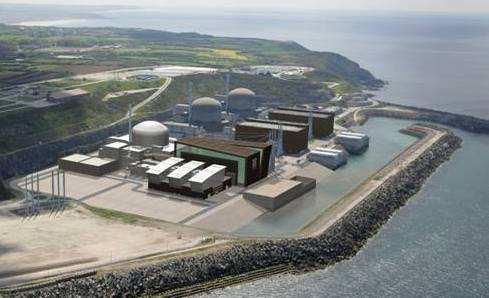 Nuclear development in France Agreements with EdF and participation in Flamanville project Flamanville lay-out (render and actual) Plant under
