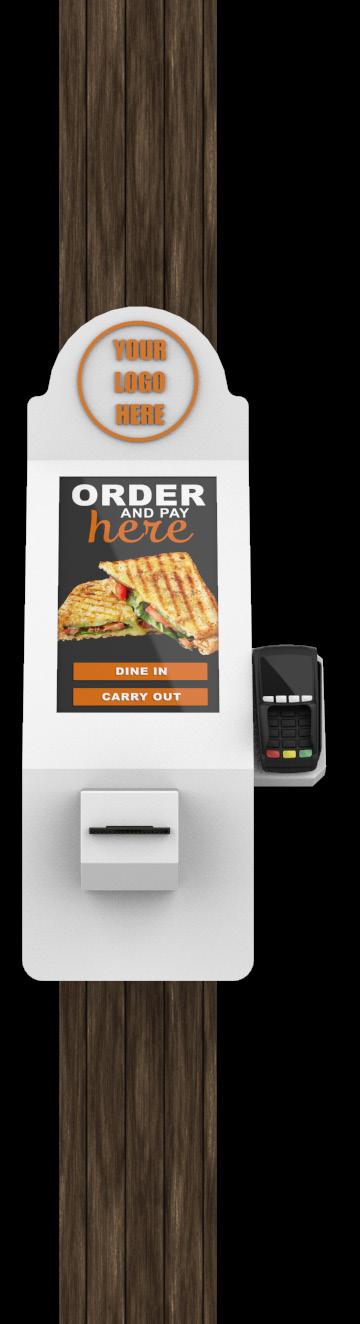 Wall Mounted Wall mounted kiosks are a durable, flexible, space saving solution.