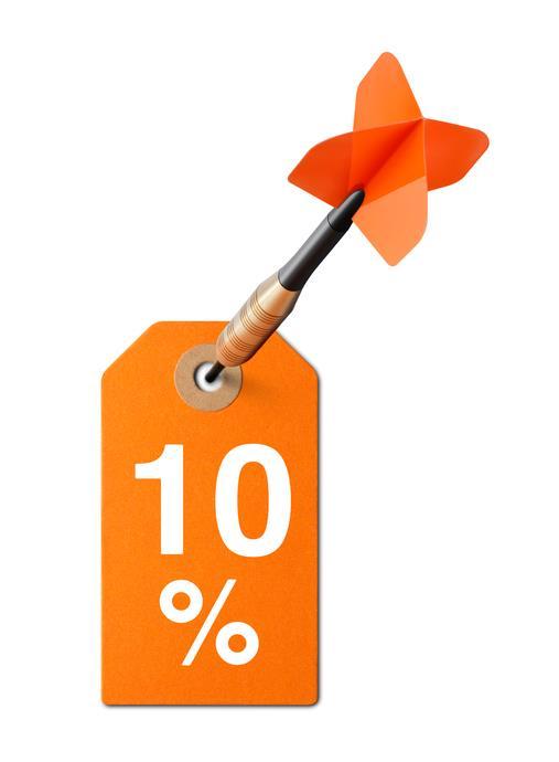 Save 10% of Everything! Have a separate checking account and savings account for your business.